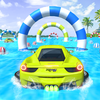 Water Surfing Car Stunts: Racing Car Driving Games आइकन