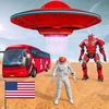 Mars Battle: Bus Robot Game 3D आइकन