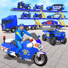 Police Transporter Bike Games आइकन