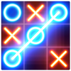 Tic Tac Toe glow - Free Puzzle Game आइकन