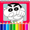 shinchan and Cartoon Coloring Book आइकन