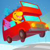 Dinosaur Bus - Create a Car! Games for kids आइकन