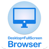 Desktop FullScreen Web Browser आइकन