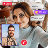 Video Call Random Chat - Live Talk and Video Call आइकन