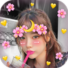 Sweet beauty Face Camera - Live Filter Selfie आइकन