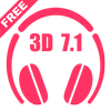 Music Player 3D Surround 7.1 (FREE) आइकन