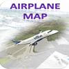 Airplane map आइकन