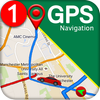 GPS पथ प्रदर्शन और नक्शा दिशा - मार्ग खोजक आइकन