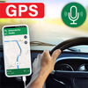 GPS पथ प्रदर्शन जीना नक्शा आइकन