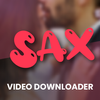 SAX Video Downloader - Video Download App आइकन