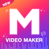 M Status Maker: Video Editor, Video Maker Music आइकन