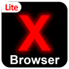 X Browser Lite: Fast, Light and secure web Browser आइकन